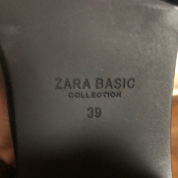 Zara basics black pull on ankle boots. - Picture 4 of 4